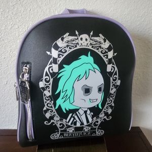 Bioworld Chibi Beetlejuice Mini Backpack